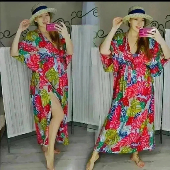 NEW BOHEMIAN VINTAGE SUMMER DRESS - Picture 12 of 14